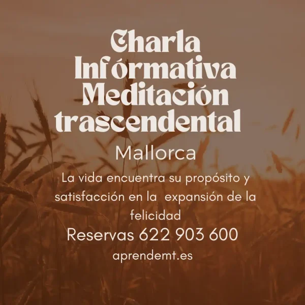 Informative Talk Transcendental Meditation Mallorca